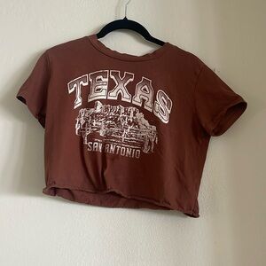 Cute and stylish Texas crop top